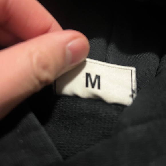 Drole De Monsieur Not From Paris Madame Black Hoodie Sweatshirt Designer Medium - Picture 4 of 9